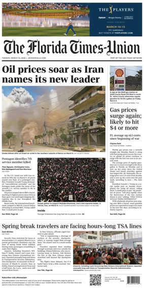 Cover of The Florida Times-Union