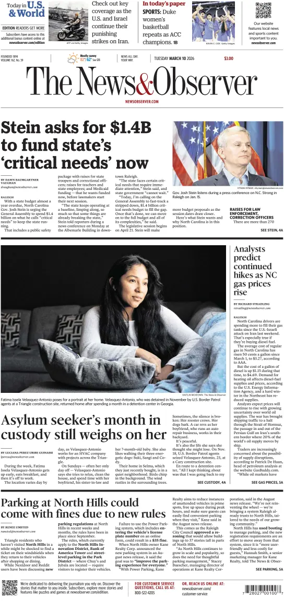 Cover of The News & Observer