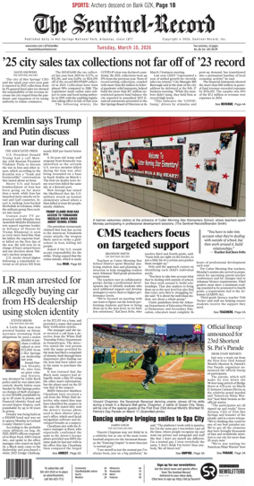 Cover of The Sentinel-Record