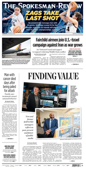 Cover of The Spokesman-Review (Spokane)