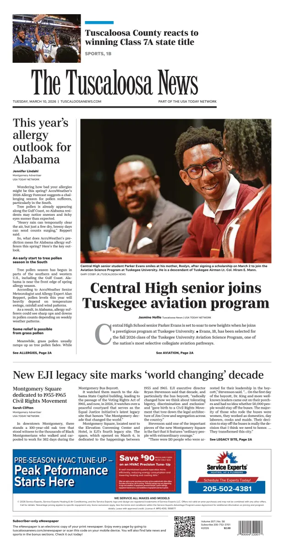 Cover of The Tuscaloosa News