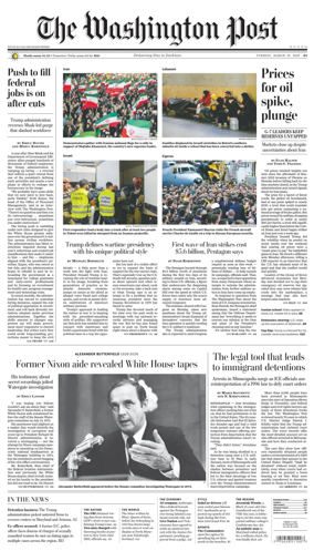 Cover of The Washington Post