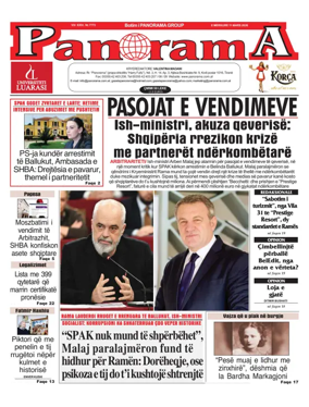 Cover of Panorama (Albania)
