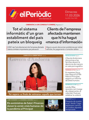 Cover of El Periodic D'Andorra