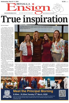 Cover of Benalla Ensign