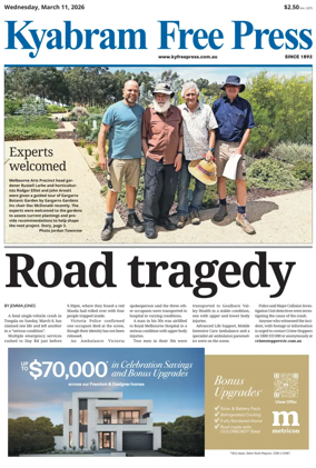 Cover of Kyabram Free Press