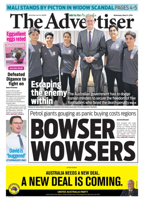 Cover of The Advertiser