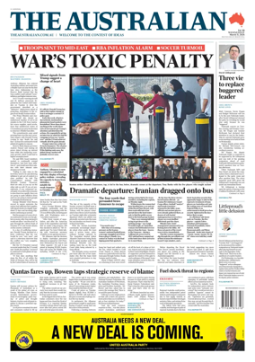 Cover of The Australian