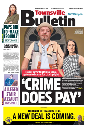 Cover of Townsville Bulletin