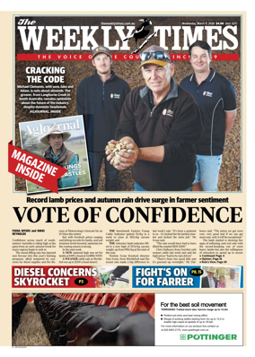 Cover of Weekly Times