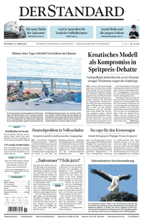 Cover of Der Standard