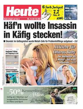 Cover of Heute - Oberosterreich Ausgabe