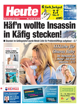 Cover of Heute - Wien Ausgabe