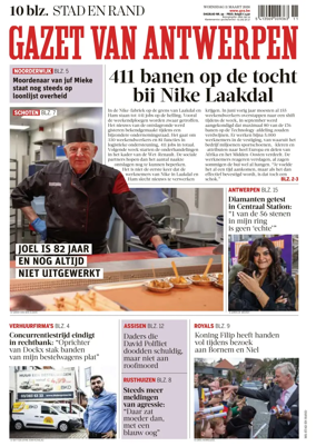 Cover of Gazet van Antwerpen Stad en Rand