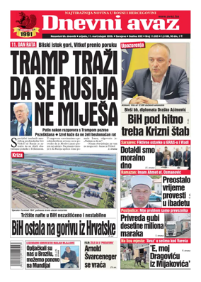 Cover of Dnevni avaz