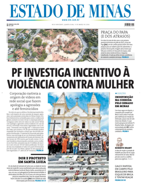 Cover of Estado de Minas (Brazil)