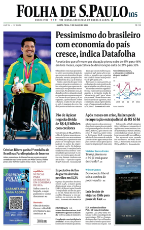Cover of Folha de S.Paulo