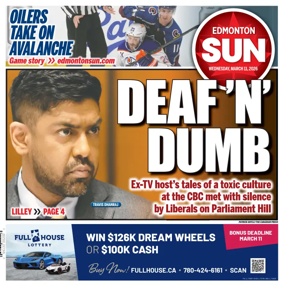 Cover of Edmonton Sun