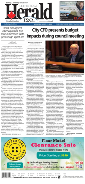 Cover of Lethbridge Herald