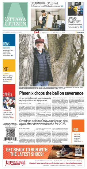Cover of Ottawa Citizen