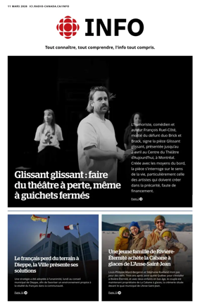 Cover of Radio-Canada Info