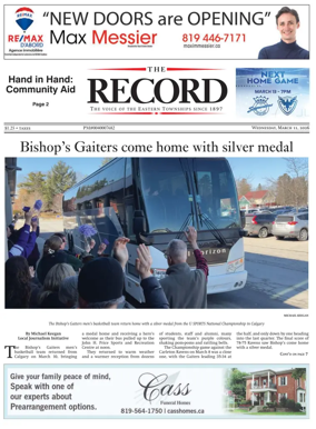 Cover of Sherbrooke Record