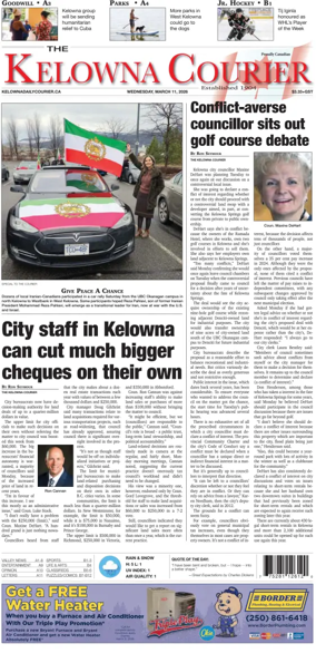 Cover of The Daily Courier