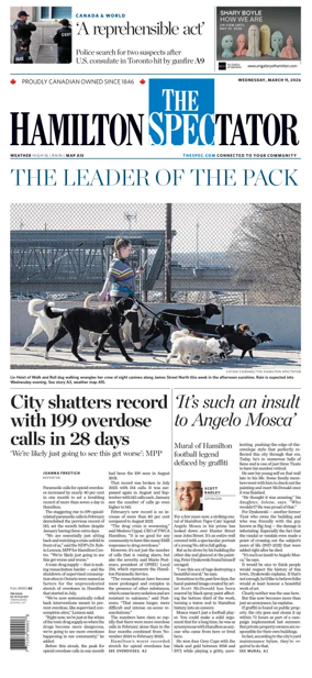 Cover of The Hamilton Spectator