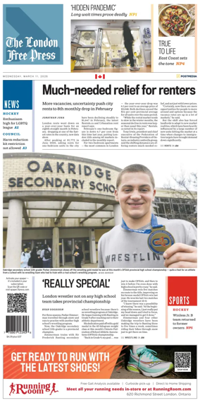 Cover of The London Free Press