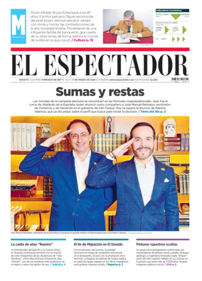 Cover of El Espectador