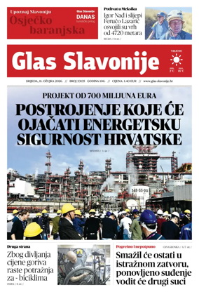 Cover of Glas Slavonije