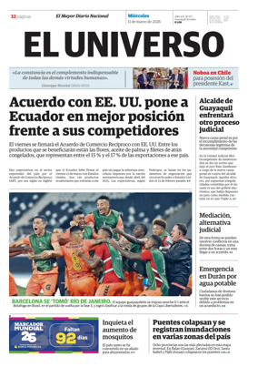 Cover of El Universo