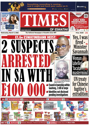 Cover of Times of Eswatini