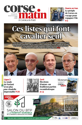 Cover of Corse Matin