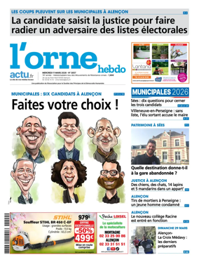 Cover of L'Orne Hebdo