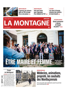 Cover of La Montagne (Montlucon)