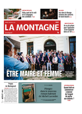 Cover of La Montagne (Vichy)