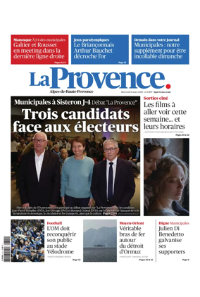 Cover of La Provence Alpes-de-Haute-Provence