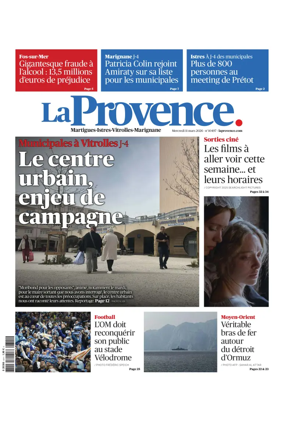 Cover of La Provence Martigues-Istres-Vitrolles-Marignane
