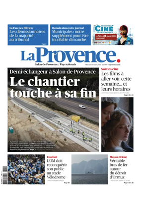 Cover of La Provence Salon-de-Provence / Pays salonais