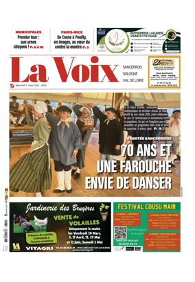 Cover of La Voix du Sancerrois