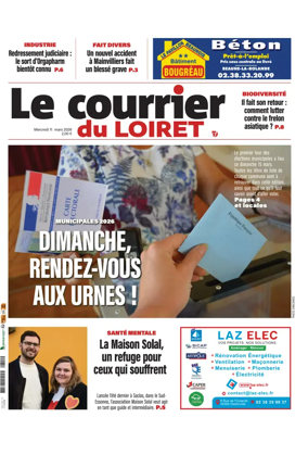 Cover of Le Courrier du Loiret