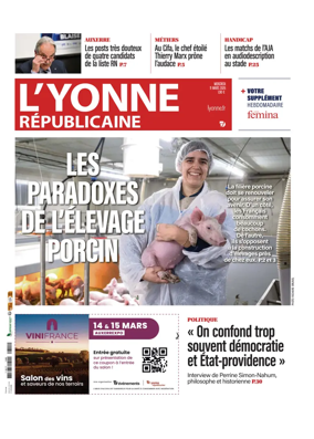 Cover of L'Yonne Republicaine