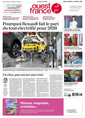 Cover of Ouest France (Caen - Bayeux - Falaise - Vire)