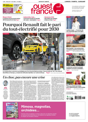 Cover of Ouest-France (Lannion / Paimpol / Guingamp)
