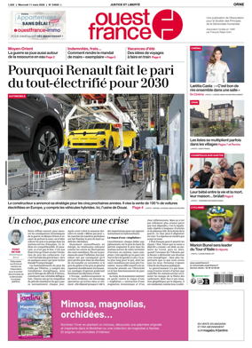 Cover of Ouest France (Orne)