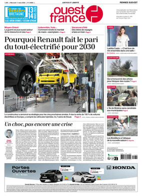 Cover of Ouest-France (Rennes Sud-Est)