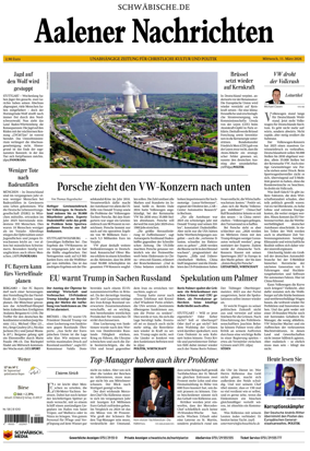 Cover of Aalener Nachrichten