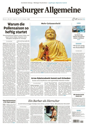 Cover of Augsburger Allgemeine (Land Nord)