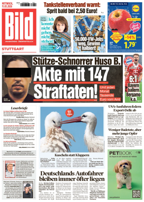 Cover of BILD Stuttgart